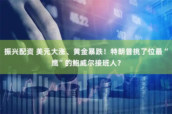 振兴配资 美元大涨、黄金暴跌！特朗普挑了位最“鹰”的鲍威尔接班人？