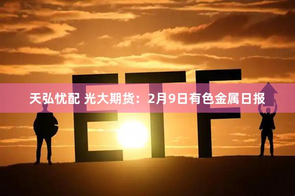 天弘忧配 光大期货：2月9日有色金属日报